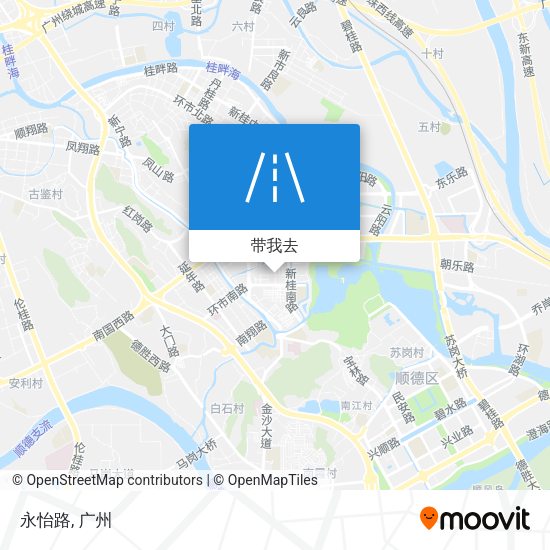 永怡路地图