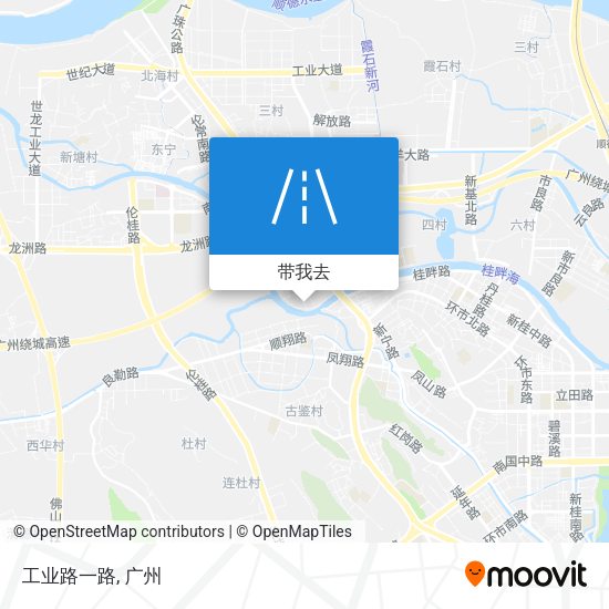 工业路一路地图