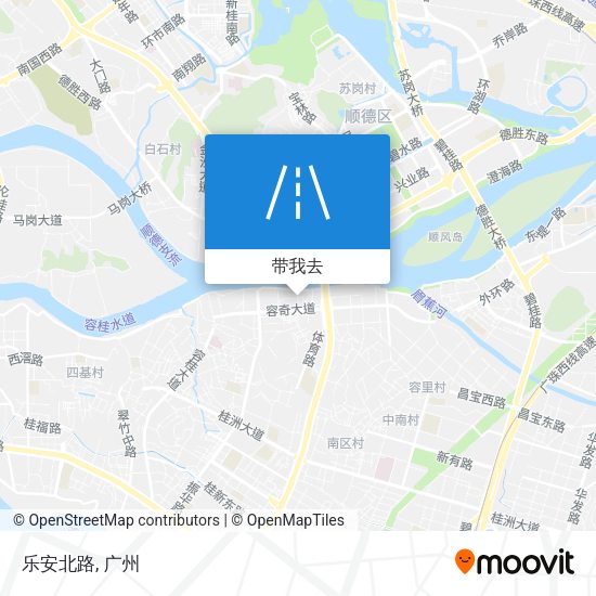 乐安北路地图