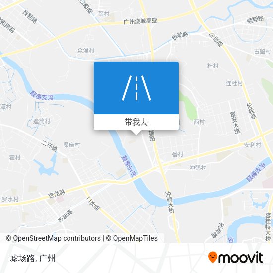 墟场路地图