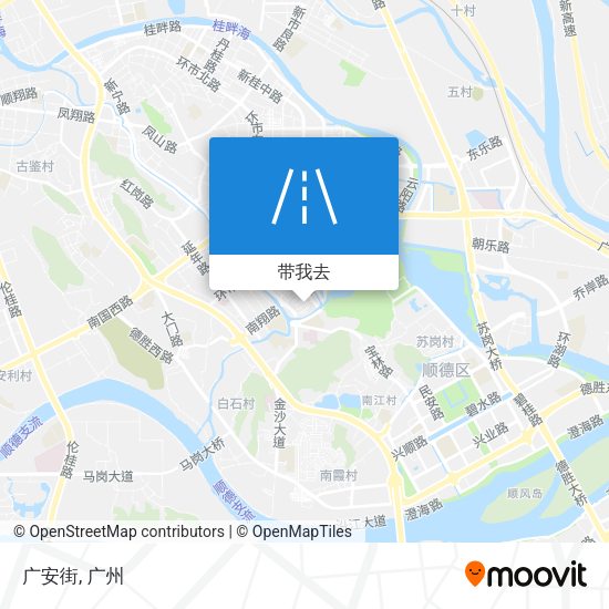 广安街地图