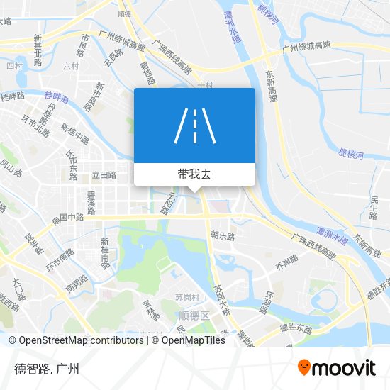 德智路地图
