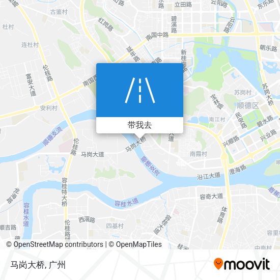 马岗大桥地图