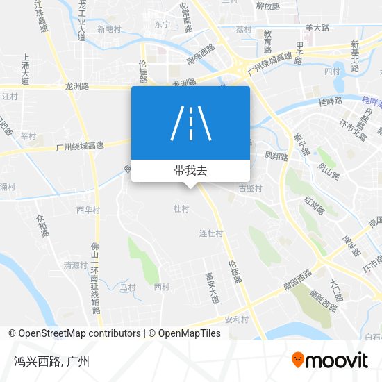 鸿兴西路地图