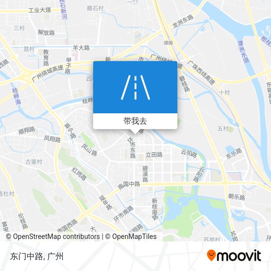 东门中路地图