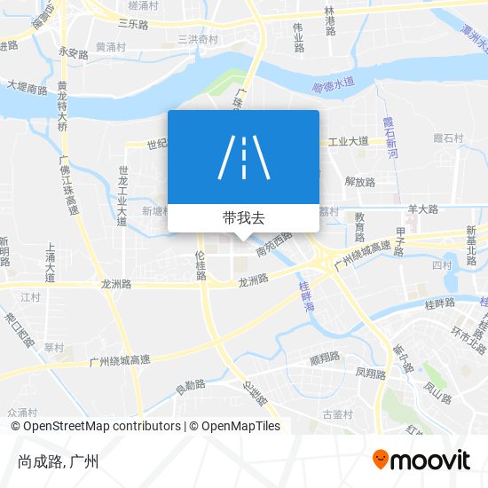 尚成路地图