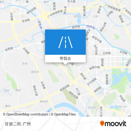 甘源二街地图