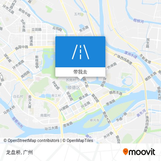 龙盘桥地图