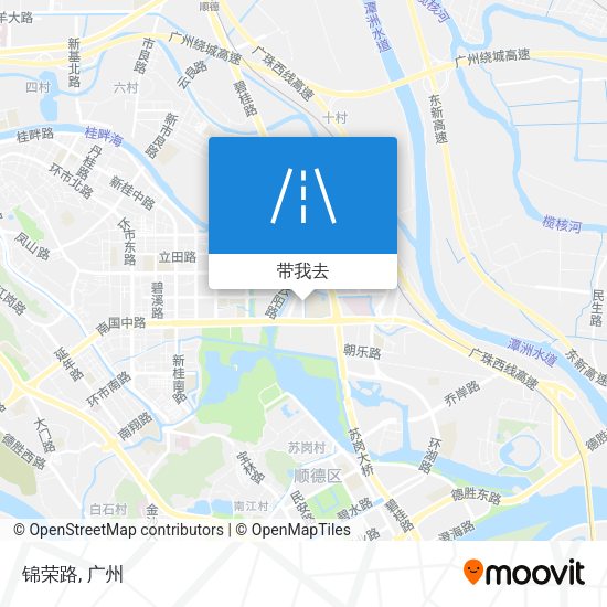 锦荣路地图