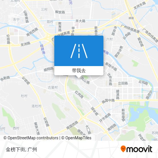 金榜下街地图