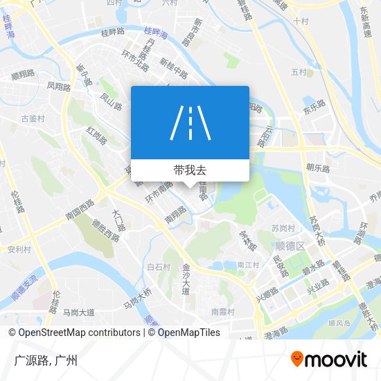 广源路地图