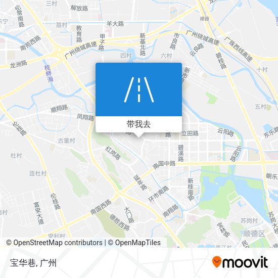 宝华巷地图