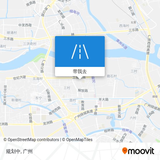 规划中地图