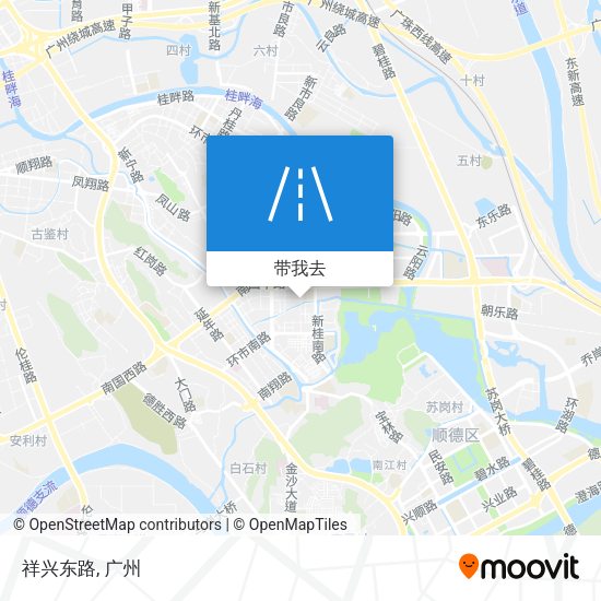 祥兴东路地图
