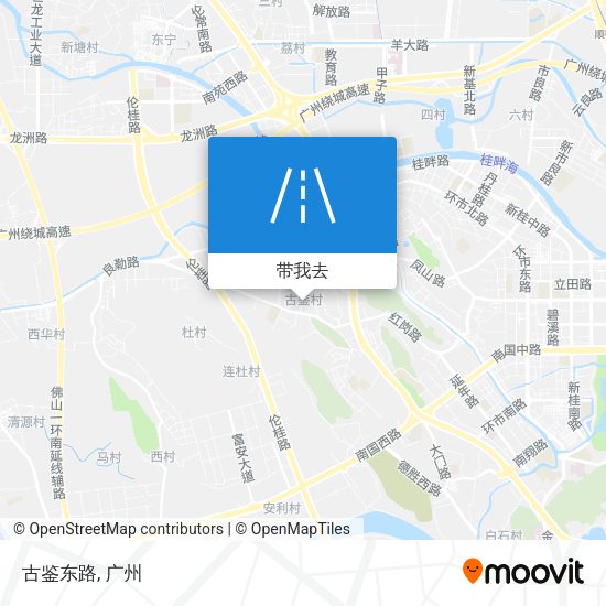 古鉴东路地图