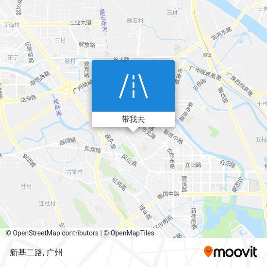 新基二路地图