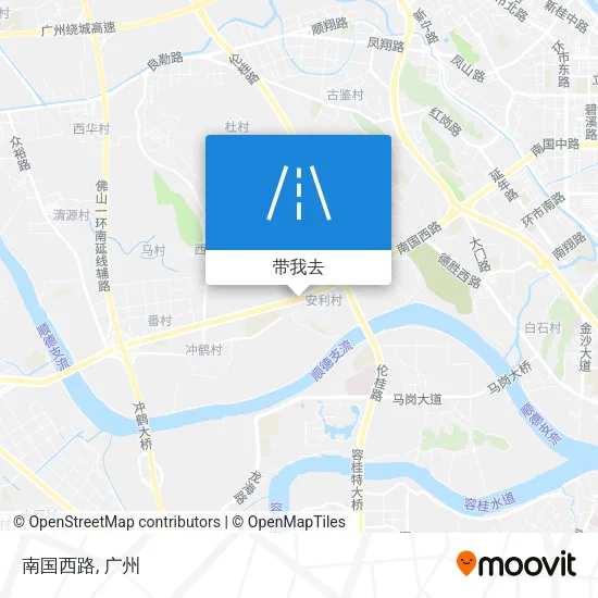南国西路地图