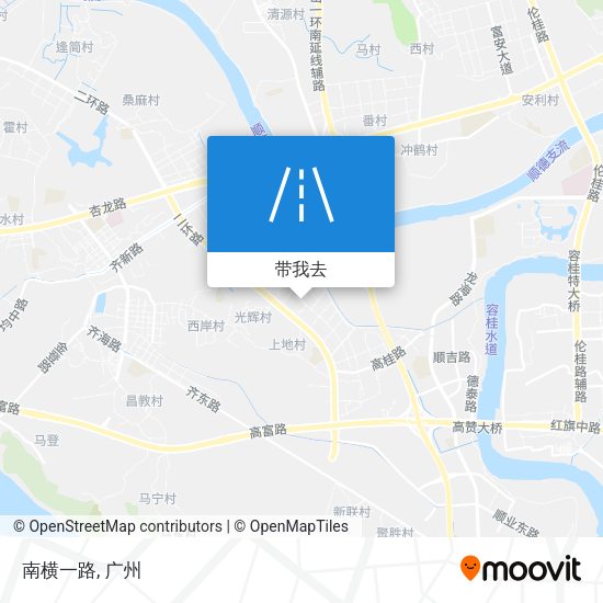 南横一路地图
