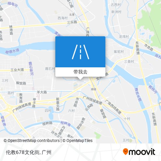 伦教678文化街地图