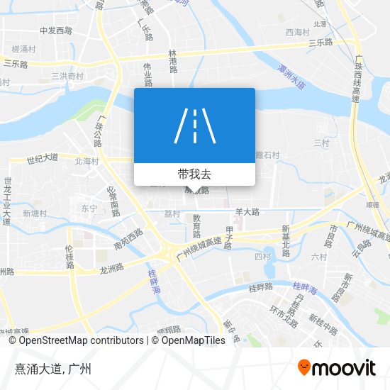 熹涌大道地图