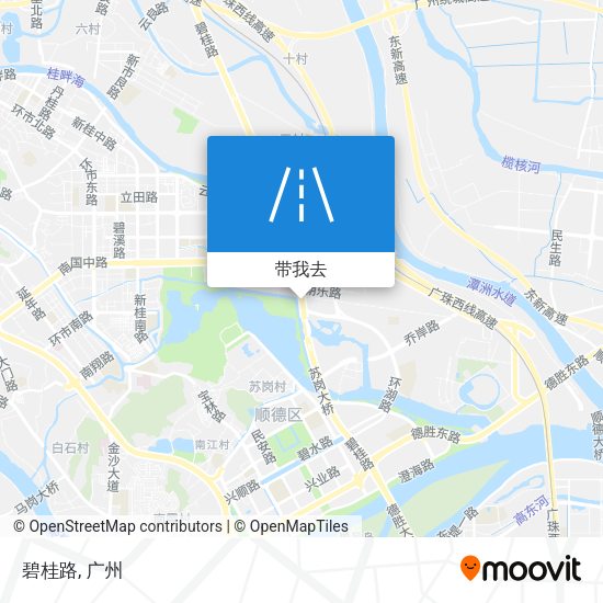 碧桂路地图