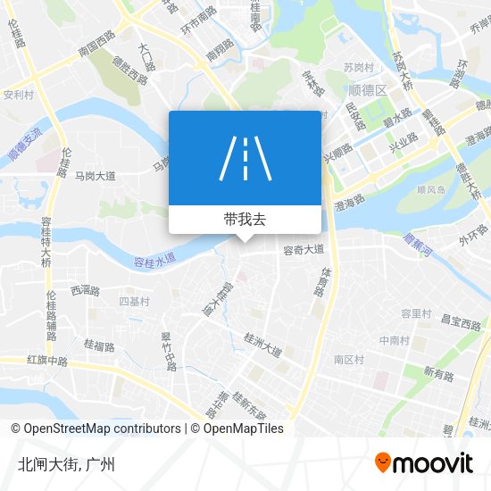 北闸大街地图