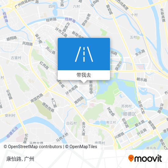 康怡路地图