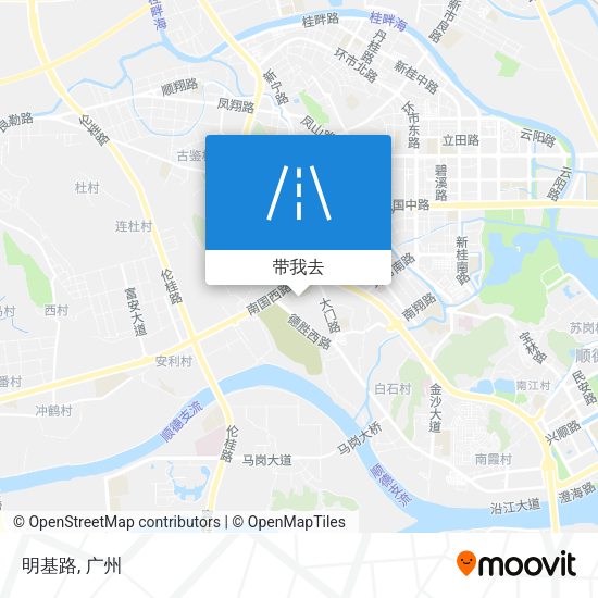 明基路地图