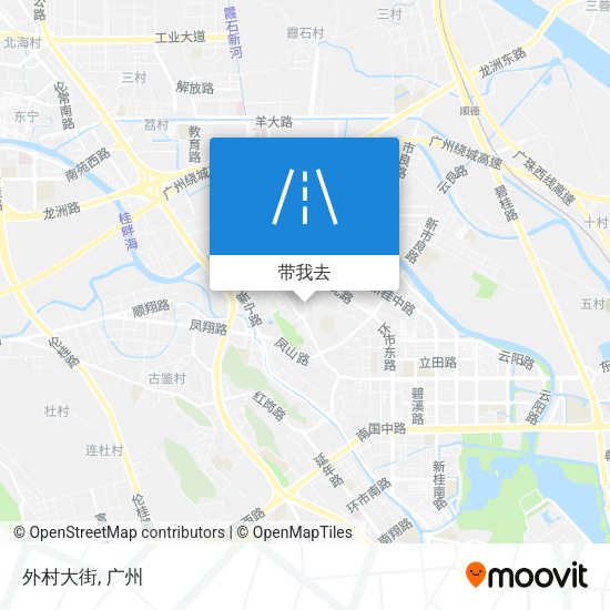 外村大街地图