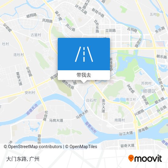 大门东路地图