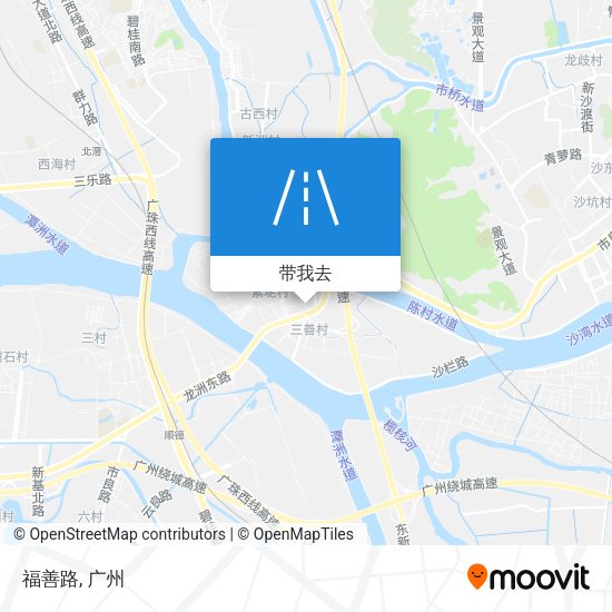 福善路地图