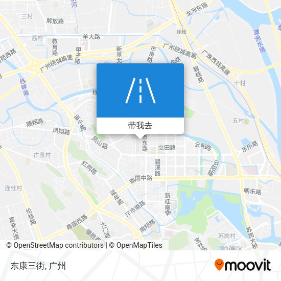 东康三街地图