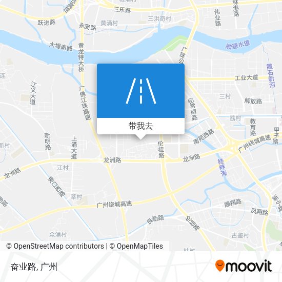 奋业路地图