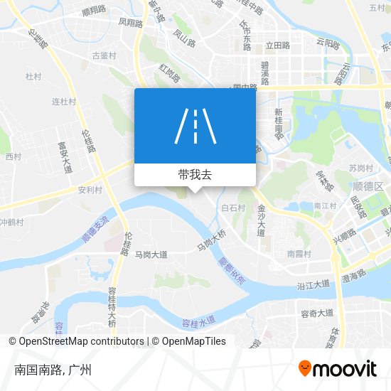 南国南路地图