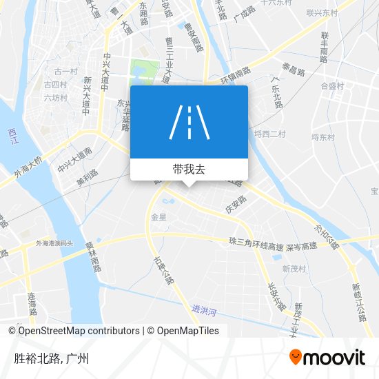 胜裕北路地图