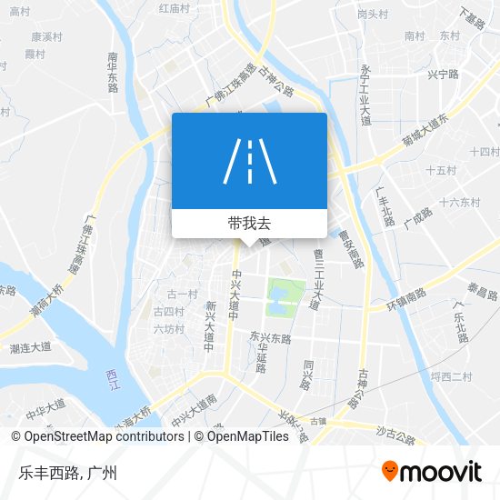 乐丰西路地图
