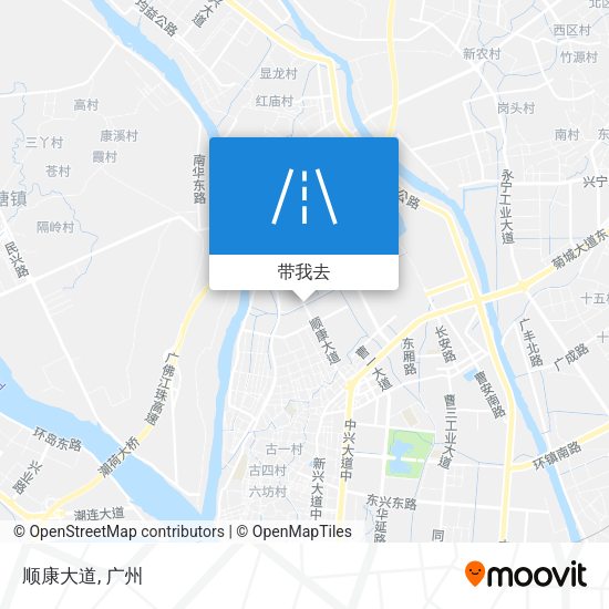 顺康大道地图