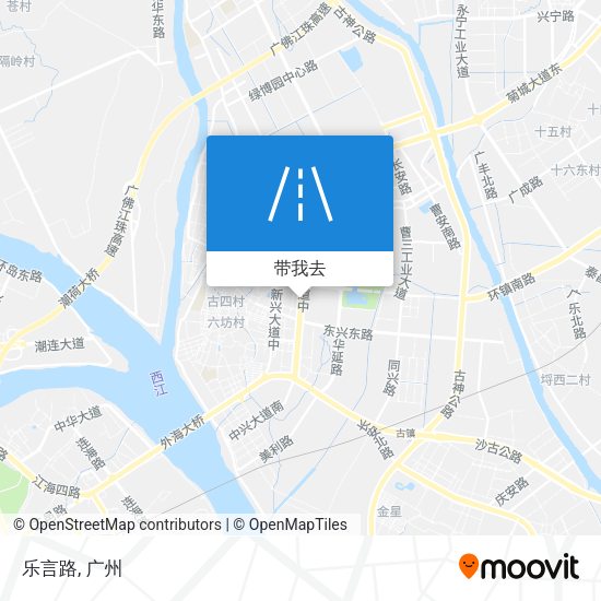乐言路地图