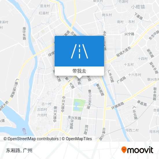 东厢路地图