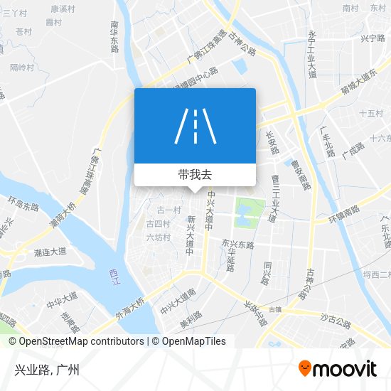 兴业路地图