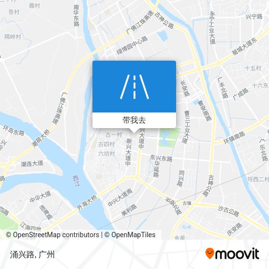 涌兴路地图