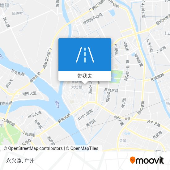 永兴路地图