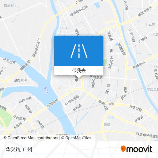 华兴路地图