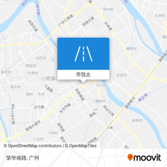 荣华南路地图