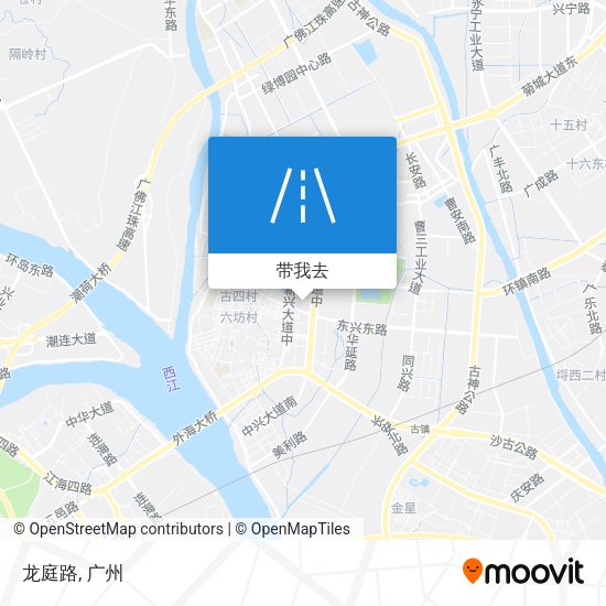 龙庭路地图