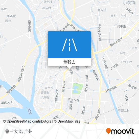 曹一大道地图
