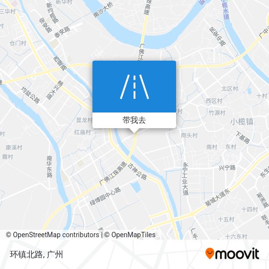 环镇北路地图