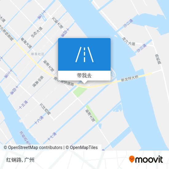 红钢路地图