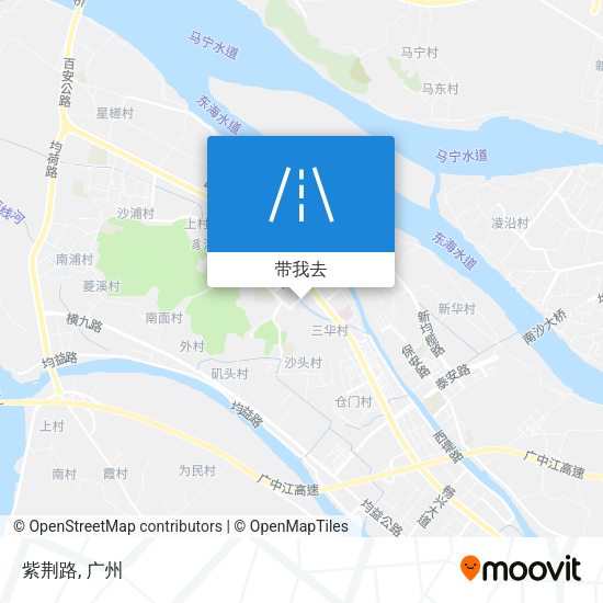紫荆路地图