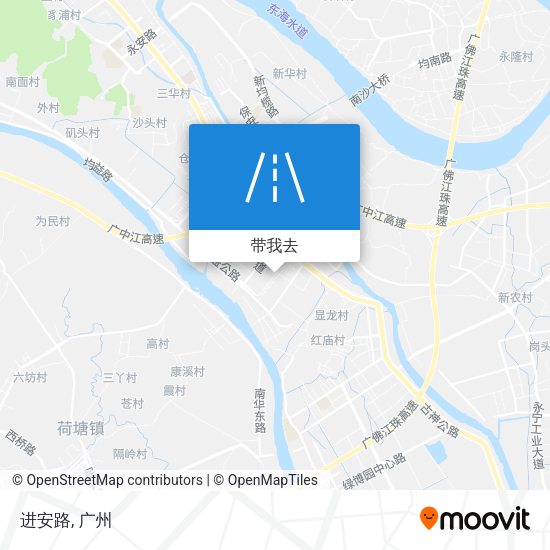 进安路地图